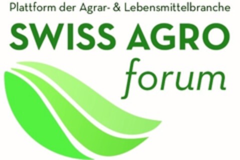 SWISS AGRO forum Plattform der Agrar- & Lebensmittelbranche Logo (IGE, 04/09/2018)