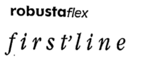 robustaflex first'line Logo (IGE, 09.05.1994)