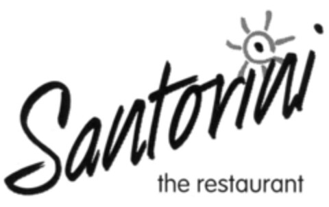 Santorini the restaurant Logo (IGE, 09.09.2004)