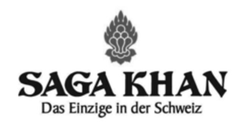 SAGA KHAN Das Einzige in der Schweiz Logo (IGE, 11/26/2008)