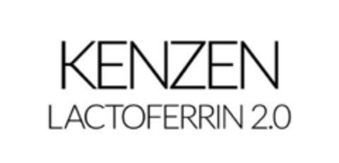 KENZEN LACTOFERRIN 2.0 Logo (IGE, 12/04/2017)