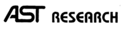 AST RESEARCH Logo (IGE, 02/20/1990)