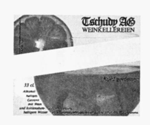 Tschudy AG WEINKELLEREIEN Logo (IGE, 07/10/1985)