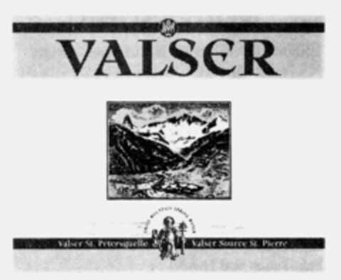 VALSER St. Petersquelle Logo (IGE, 06.05.1991)