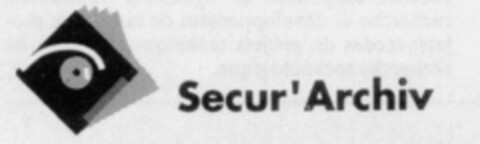 SECUR'ARCHIV Logo (IGE, 21.10.1996)