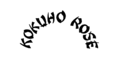 KOKUHO ROSE Logo (IGE, 11.07.1986)