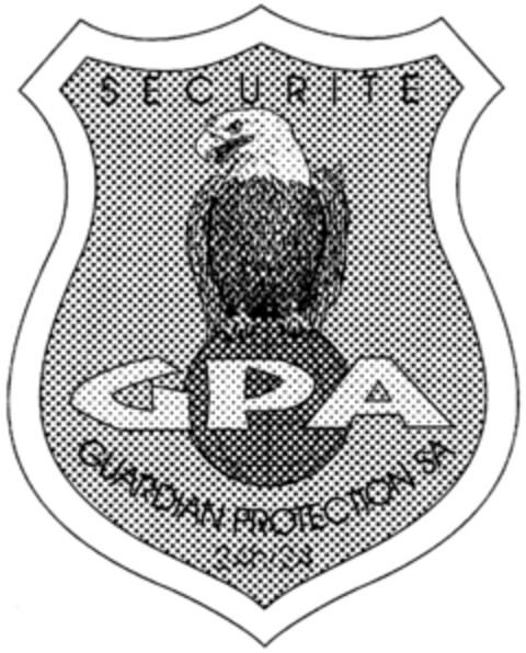 SECURITE GPA GUARDIAN PROTECTION SA Logo (IGE, 24.08.1998)