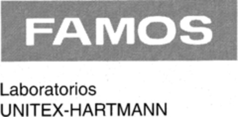 FAMOS Laboratorios UNITEX-HARTMANN Logo (IGE, 05/21/1999)