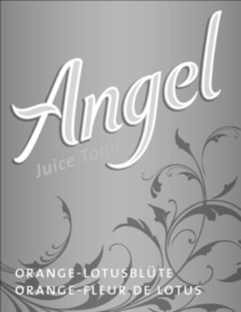 Angel Juice Tonic ORANGE-LOTUSBLÜTE ORANGE-FLEUR DE LOTUS Logo (IGE, 18.06.2008)