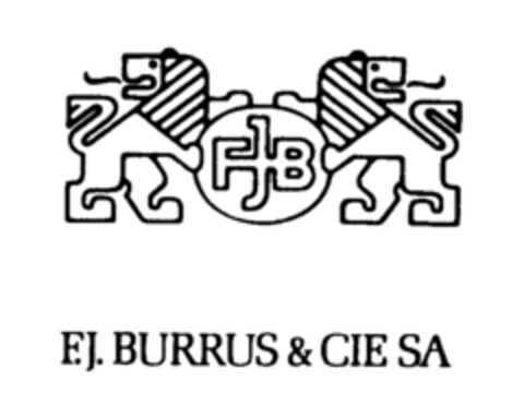 FJB F.J. BURRUS & CIE SA Logo (IGE, 01/22/1981)