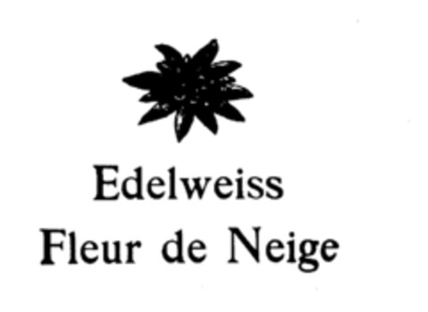 Edelweiss Fleur de neige Logo (IGE, 06/07/1977)