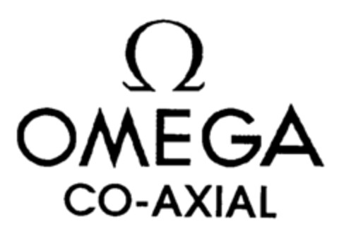 OMEGA CO-AXIAL Logo (IGE, 11/29/1999)