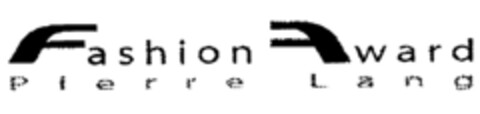 Fashion Award Pierre Lang Logo (IGE, 24.10.2002)