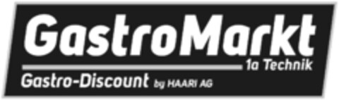 GastroMarkt 1a Technik Gastro-Discount by HAARI Ag Logo (IGE, 19.04.2022)