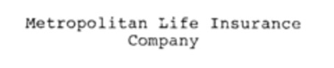 Metropolitan Life Insurance Company Logo (IGE, 05.01.1988)