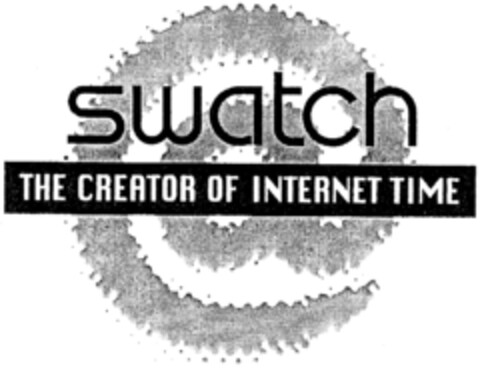 swatch THE CREATOR OF INTERNET TIME Logo (IGE, 03/10/1999)