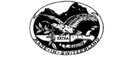 EXTRA QUALITY MADE IN SWITZERLAND Logo (IGE, 08.01.1986)