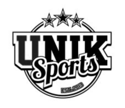 UNIK Sports EST.2013 Logo (IGE, 28.10.2014)