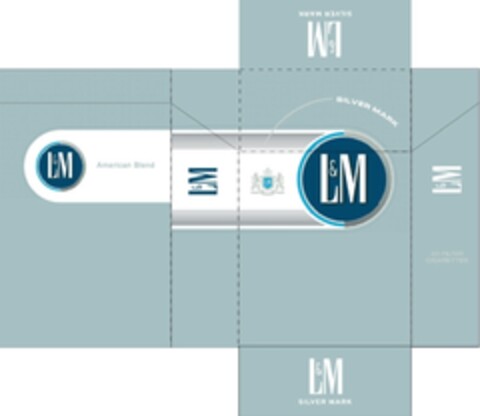 L&M American Blend SILVER MARK Logo (IGE, 31.08.2009)