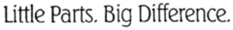 Little Parts. Big Difference. Logo (IGE, 01/29/2002)