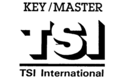 KEY/MASTER TSI TSI International Logo (IGE, 05/05/1988)