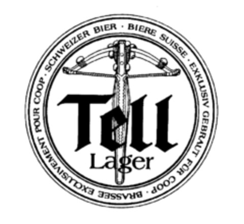 TELL Lager Logo (IGE, 12.05.1986)