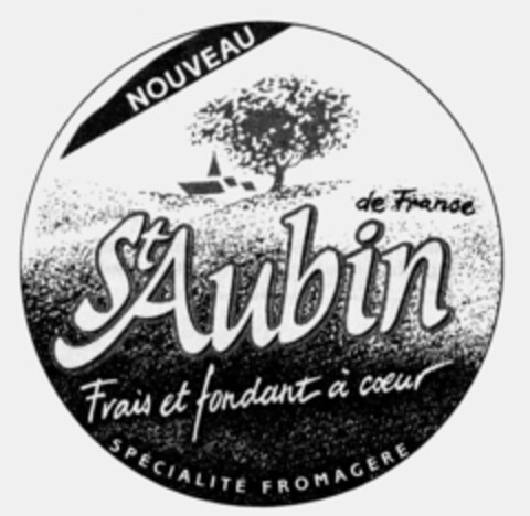 St Aubin de France Frais et fondant à coeur Logo (IGE, 02.10.1991)