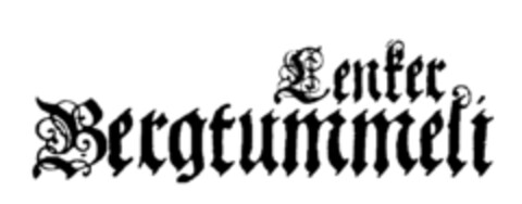 Lenker Bergtummeli Logo (IGE, 04/27/1981)