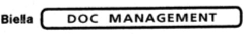 Biella DOC MANAGEMENT Logo (IGE, 07/30/1998)