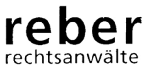 reber rechtsanwälte Logo (IGE, 07.03.2003)