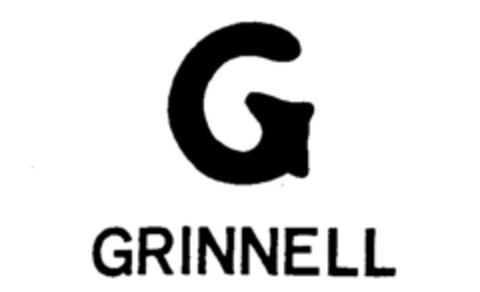 G GRINNELL Logo (IGE, 04/27/1990)