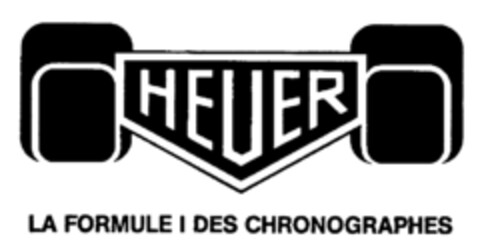 HEUER LA FORMULE 1 DES CHRONOGRAPHES Logo (IGE, 20.10.1982)