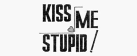 KISS ME STUPID Logo (IGE, 06.12.1985)