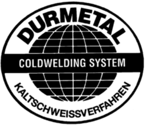 DURMETAL COLDWELDING SYSTEM KALTSCHWEISSVERFAHREN Logo (IGE, 17.11.1997)