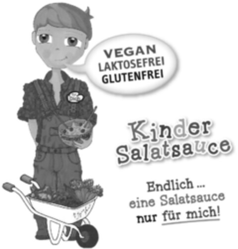 VEGAN LAKTOSEFREI GLUTENFREI Kinder Salatsauce Endlich... eine Salatsauce nur für mich! Logo (IGE, 24.03.2015)