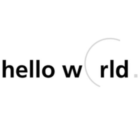 hello world. Logo (IGE, 11.04.2016)