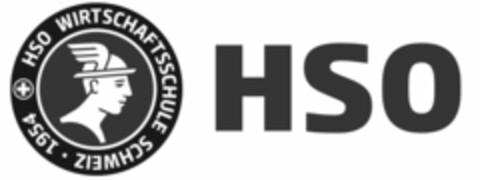 HSO WIRTSCHAFTSSCHULE SCHWEIZ 1954 Logo (IGE, 29.07.2013)