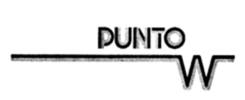 PUNTO W Logo (IGE, 07.03.1983)