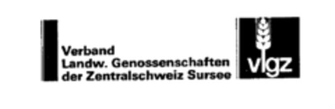 Verband Landw. Genossenschaften der Zentralschweiz Sursee vlgz Logo (IGE, 02.04.1986)