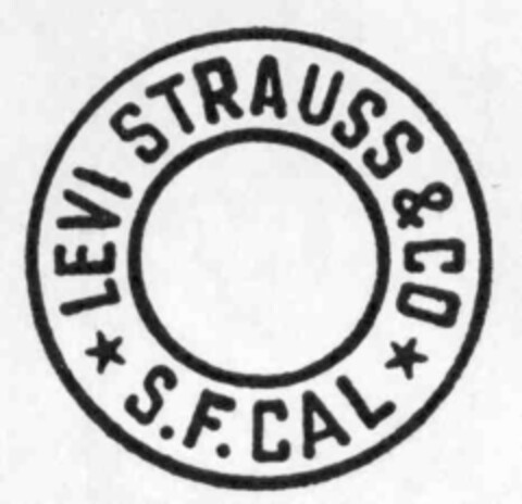 LEVI STRAUSS & CO S.F.CAL Logo (IGE, 20.05.1974)