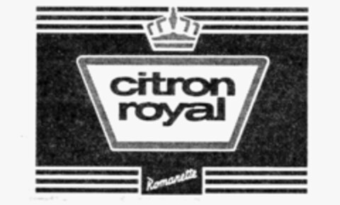 citron royal Romanette Logo (IGE, 01.07.1987)