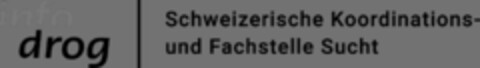 info drog Schweizerische Koordinations- und Fachstelle Sucht Logo (IGE, 07/05/2023)