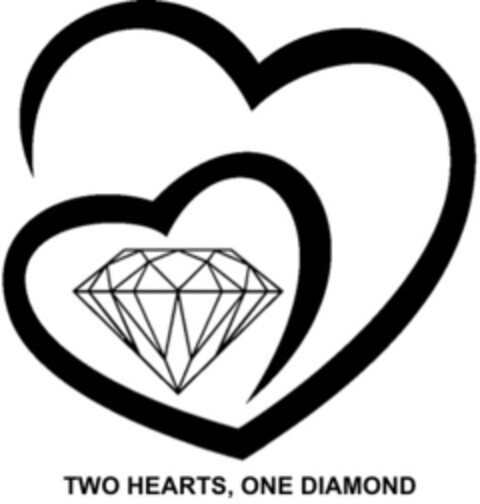 TWO HEARTS, ONE DIAMOND Logo (IGE, 11/20/2020)