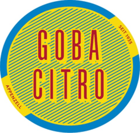 GOBA CITRO APPENZELL SEIT 1935 Logo (IGE, 27.03.2017)