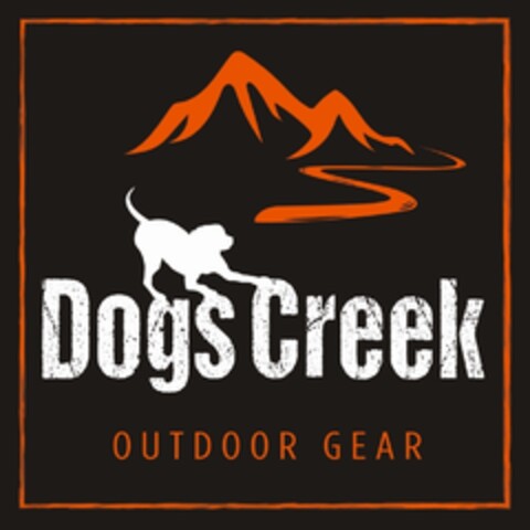 Dogs Creek OUTDOOR GEAR Logo (IGE, 08/25/2016)