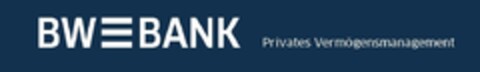 BW BANK Privates Vermögensmanagement Logo (IGE, 10.04.2018)