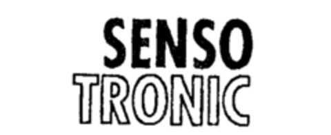 SENSO TRONIC Logo (IGE, 15.01.1991)