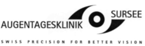 AUGENTAGESKLINIK SURSEE SWISS PRECISION FOR BETTER VISION Logo (IGE, 03/02/2000)