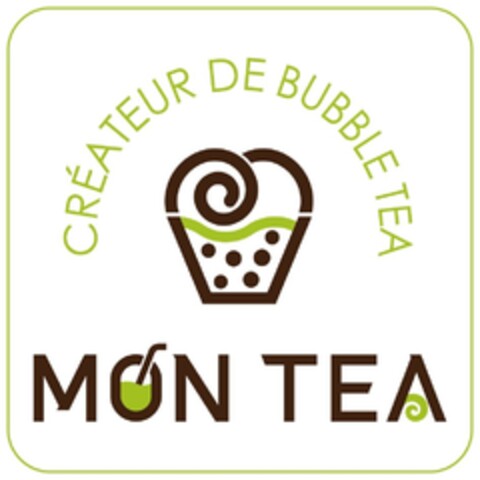 CRÉATEUR DE BUBBLE TEA MON TEA Logo (IGE, 22.02.2021)