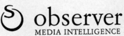 observer MEDIA INTELLIGENCE Logo (IGE, 24.12.1999)